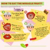 zafru Miracle Berry - Miracle Fruit - Freeze-Dried Flavor-Changing Berry