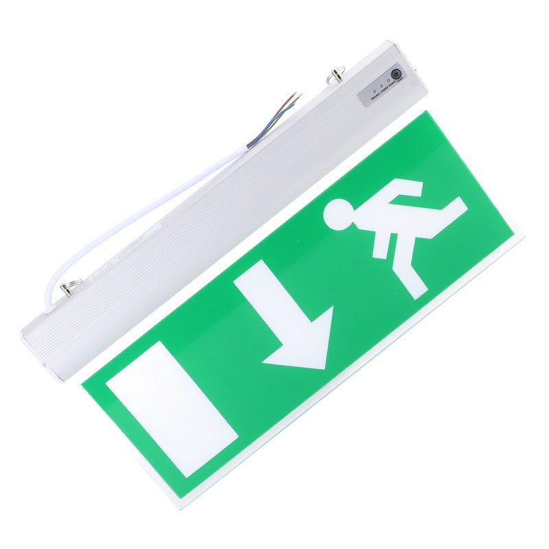 Acrylic LED Emergency Exit Lighting Sign Safety Evacuation Indicator Light