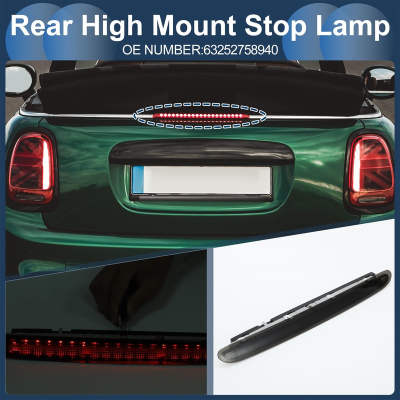 VekAuto LED Third Brake Light Compatible for Mini Cooper R58