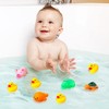 Bath Toys Set with 2 Fishing Net Tools and 8