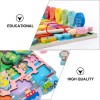 Tablero Multi-juegos Educativo Tablero Montessori En Madera