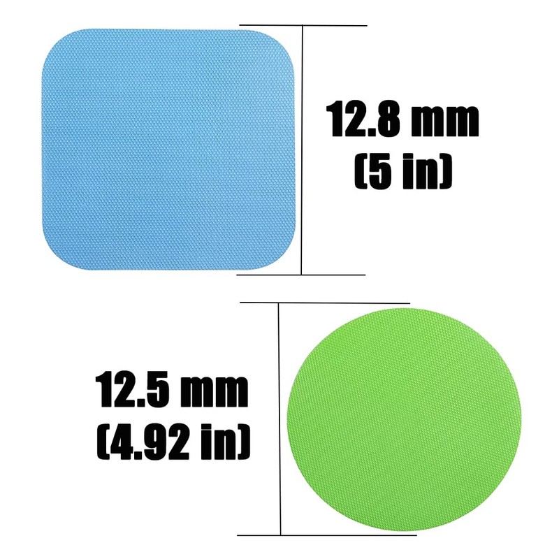 4pcs Rubber Jar Opener Gripper Pads, Jar Grippers Multi-Purpose Bottle