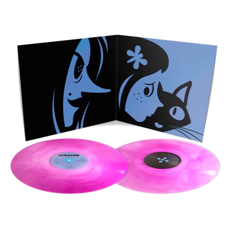 Coraline (Original Motion Picture Soundtrack) Vinyl Fuchsia Galaxy Edition
