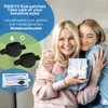 2 Pcs Eye Patches for Adults and Kids,3D Adjustable Eyepatch