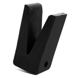 181440 Boat Transom Saver Rubber V-Block,V Blocks W/Hole Transom Savers for Outboard Motor Support Rubber Transom Saver V-Block Fit for Marine Y-Frame Bass Tracker Boat Parts,V Block for Boat Trailer