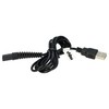 vhbw Charging Cable Compatible with Braun Series 3 345s, 350cc,
