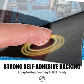 Fullfire Boat Flooring, EVA Foam Decking, Camo Boat Deck Foam, Marine Carpet for Boats Yachat RV Kayak 94"x16" Grey