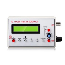 Gugxiom FG 100 DDS Function Generator, DDS Counter, Sine Frequency 1 Hz - 500 KHz, Counter Source Generator Meter, Used for the Calibration Coefficient of