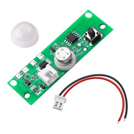MEIRIYFA 3.7V Solar Lamp Circuit Board,Infrared Human Induction Wall Light Control Sensor Controller,Night Light Controller Module for Wall Lamp, Solar Controller