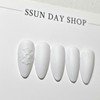 White Chrome Nail - Paddy / 화이트크롬네일 - 패디