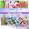 Easter Diamond Painting, 2Pcs 5D Crystal Art Kits DIY Full