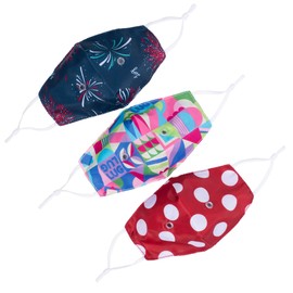 BEAKER 2 REUSABLE FACE COVERING 3PK SMALL, MAGIC PLACES SET