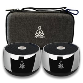 PUVIDJUT Sound Frequency Instruments, Meditation Tone TWS Machine- Solfeggio Bath Device for Yoga, Mindfulness, Singing Therapy System of Chakra Relaxation and Stress 5 Tones, 3 Timer Modes