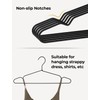 StorageWorks Wire Hangers for Closet, 4mm Super Thick Metal Hanger,