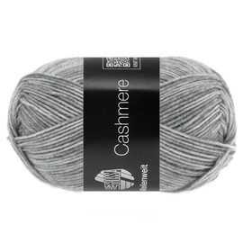 LANA GROSSA Meilenweit 50 g Cashmere | Classic Socks, Machine Washable | Hand Knitting Yarn Made of 70% Virgin Wool (Superwash), 25% Polyamide and 5% Cashmere | 50 g Wool for Knitting & Crocheting |