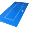 180cm by 90 BLUE POKER CASINO FELT BAIZE LAYOUT -