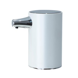 Automatic soap Dispenser, dishwashing soap Dispenser with Infrared Sensor, 6 Adjustable Gear Controls, Suitable for Small soap dispensers in Kitchens, bathrooms, Hotels, and Restaurants (White)