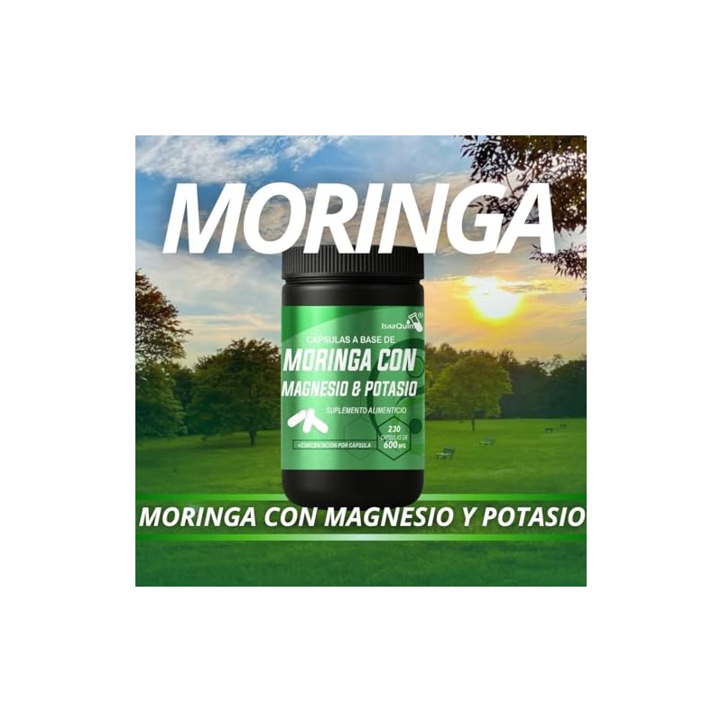 Moringa con Citrato de Magnesio y Citrato de Potasio |