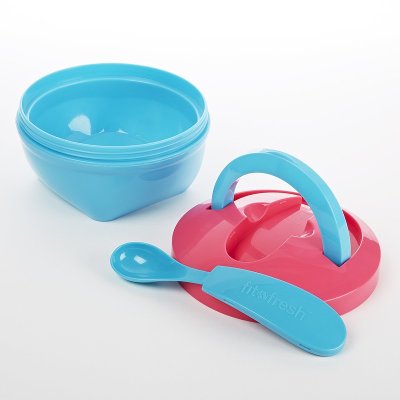Fit & Fresh Kid's Spill-Proof Meal Container, 14 ounce capacity,