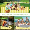 WLHFDC Picnic Blanket Waterproof Sand-Free 200 x 200 cm Washable