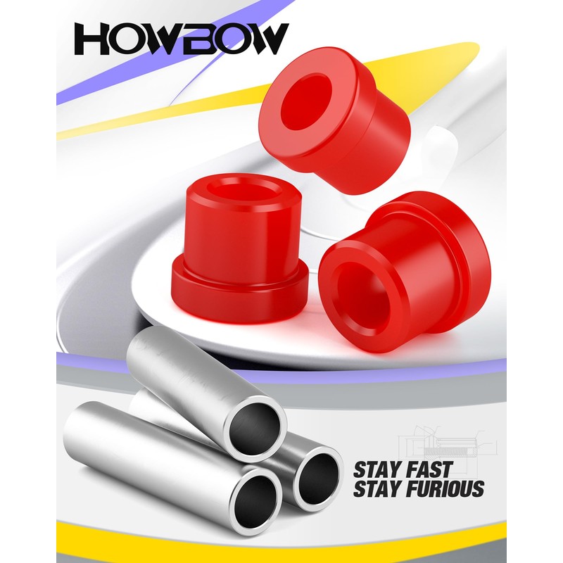 Club Car DS Front Suspension Bushing Kits for Front Upper