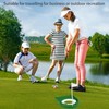 2 Pack Golf Putting Cup with Flag, Golf Training Putters