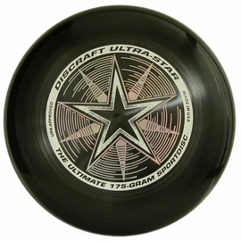 Discraft Ultrastar - Disco per Frisbee Ultrastar, 175 g, Colore: Nero