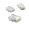rhinocables RJ45 Connectors, Cat5e Connectors, Ethernet Plug Crimp Ends 8-Pin