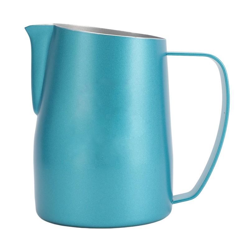 Milk Frother Cup Professional Stylish Exquisite Slanted Mouth Stainless Steel