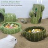 hilishu Hamster Food Bowl, 2 Packs Cactus Food & Water