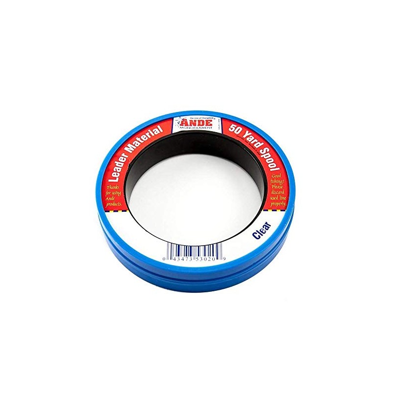 Ande PCW50-40 Mono Leader Wrist, 50-Yard Spool, 40-Pound