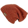 GURU-SHOP, Beanie Cap, Nepal Knitted Cap, Red, Size:One Size, Wool