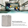 20 Pcs Hex Coupling Nut M8x1.25 L15mm 304 Stainless Steel