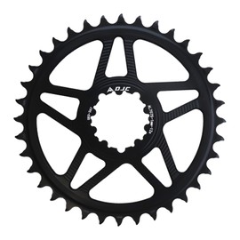 DJC Bike Chainring Direct Mount 1mm Offset Round Chainring for Sram GXP Interface Crankset Aluminum Lightweight 32 34 36 38 Tooth 0mm (36T)