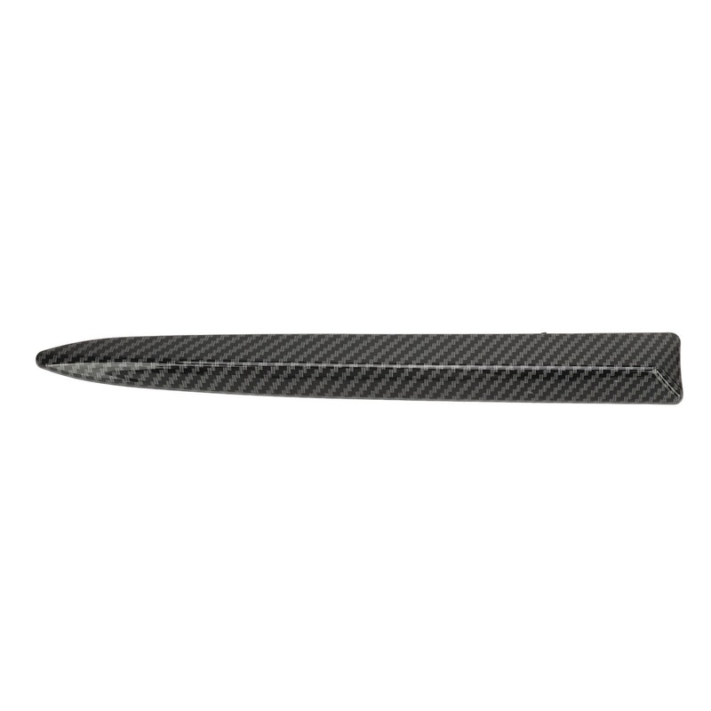 1 Pair Front Bumper Upper Moulding Trim 735455041 Carbon Fiber