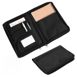 BOHUIZ Vehicle Folder Document Folder A5, Car Glove Box Organiser, Board Folder, Car Owner's Manual Wallet, Portable Manual Bag for Card Registration, File Organiser