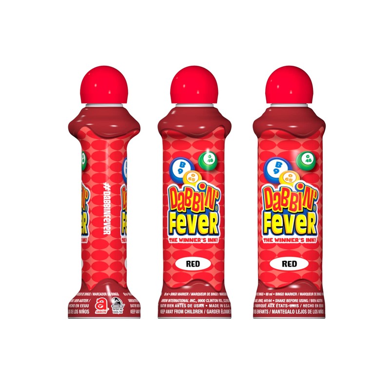 Dabbin' Fever Bingo Daubers One Dozen 3 Ounce Ink Dabbers