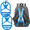 2 Pack Shoe Holster for Backpack with Clip Hanger, Shoe