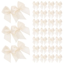 iplusmile DIY Craft Bows 200pcs Mini Fabric Bows Add Fun to Your Handicrafts Enhance Boys and Girls' Creativity