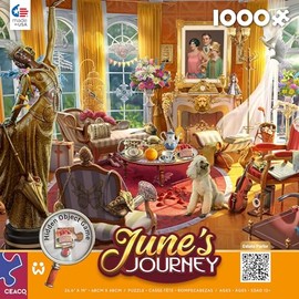 Ceaco - June's Journey - Estate Parlor - 1000 Piece Jigsaw Puzzle