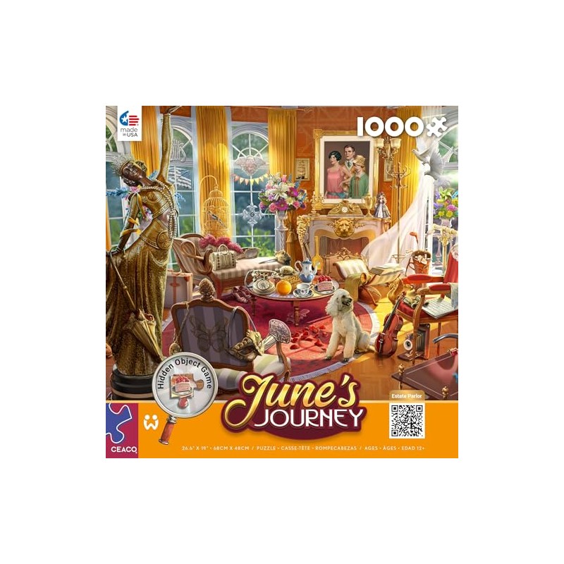 Ceaco - June's Journey - Estate Parlor - 1000 Piece