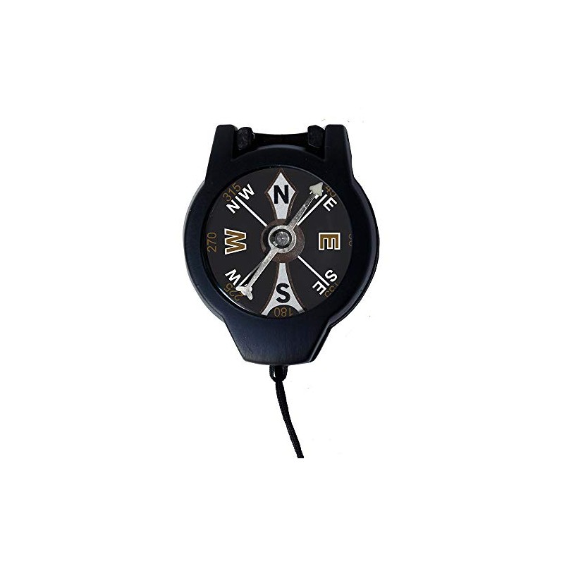 Wallis Brújula, Color Negro, Pequeño