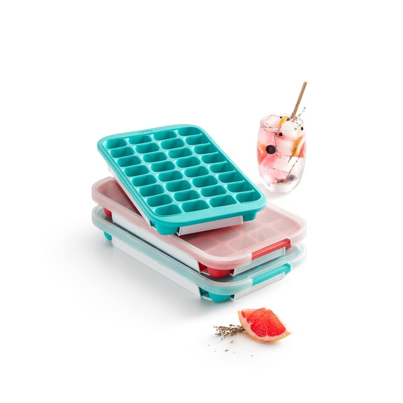 Lekue Industrial Ice Cube Tray, Blue