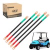 10L0L Heavy Duty 48V Golf Cart Battery Cables - Compatible