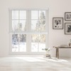 Calyx Interiors 1” Cordless Vinyl Mini Blinds, White, 42.5" W