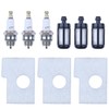 Adefol Air Fuel Filter Spark Plug Kit Replacement Parts for