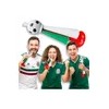 3 Trompeta Triple Tricolor Mundial Independencia Corneta