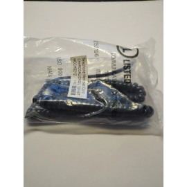 Unbranded/Generic 5 cords, 12ft Telephone Handset Receiver Cord Phone Curly Coil Cable - Black