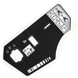 CUB CADET 777I27441 Throttle/Choke Control Panel Label Ultima ZT1 42" 46" 54"