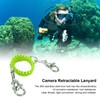 Diving Camera Lanyard Corrosion Rust Resistance 360° Flexible Rotation Diving
